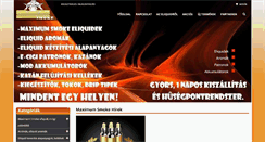 Desktop Screenshot of eliquidonlineshop.com